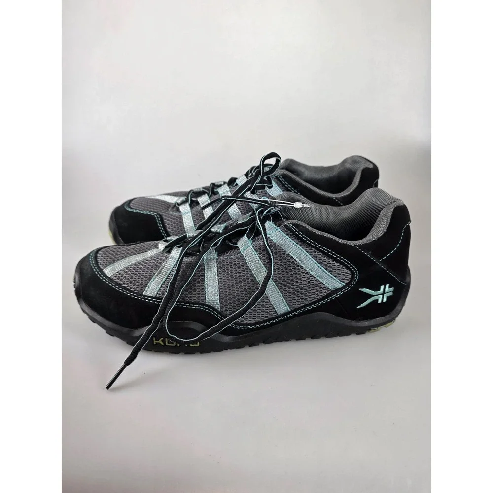 Kuru Chicane Trail Shoe Womens Size 10 Suede Mesh Arch Support Outdoor Sneaker
